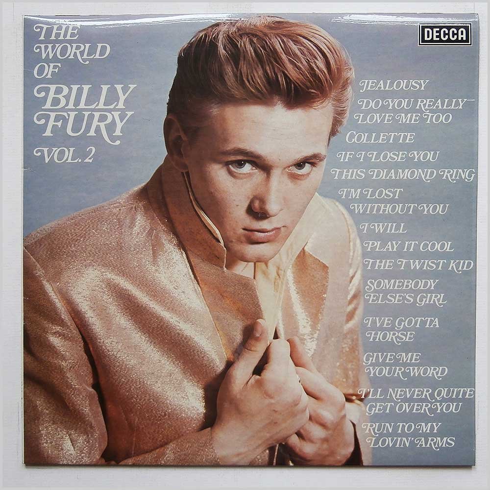 Billy Fury World Of Vol 2 Amazoncom Music - 