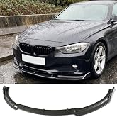 MUTUSAISI Front Lip Spoiler for BMW F30 F31 3 Series 2012-2018 Accessories | Basic Version, 320i, 328i, 328d, 330e, 330i, 335i, 340i, 3PC Splitter, Durable PP, Impact &amp; Scratch Resistant, Sport Style