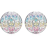 Baseball Basketball Soccer Earrings for Women,Volleyball Football Stud Earrings Jewelry Gifts