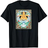 Pok&eacute;mon Dragonite Stained Glass Dragon Type Generation 1 Graphic Tees and T Shirts for Men and Women