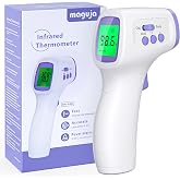 maguja Digital Touchless Forehead Thermometer for Adults Kids Home Use | Infrared Forehead Thermometer with 3 in 1 LCD Display Fever Alarm and Memory Function