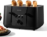 Salter Kuro Kettle and Toaster Set Black 1.7L 4-Slice 3kW 1850W view 9