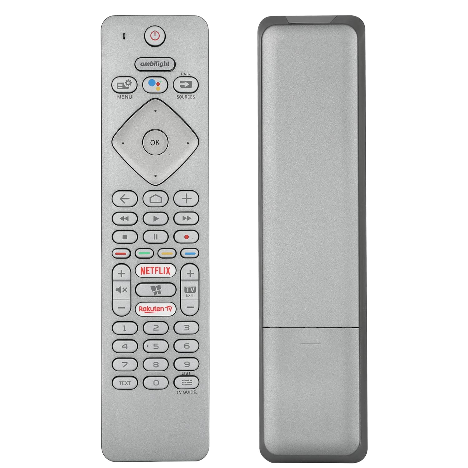RC4154403/01 Voice Remote Control Compatible with Philips 4K UHD LED Android TV 43PUS7354/12 50PUS7354/12 55PUS7354/12 65PUS7354/12 43PUS7304/12 55PUS7304/12 /12 Replacement Controller with Netflix