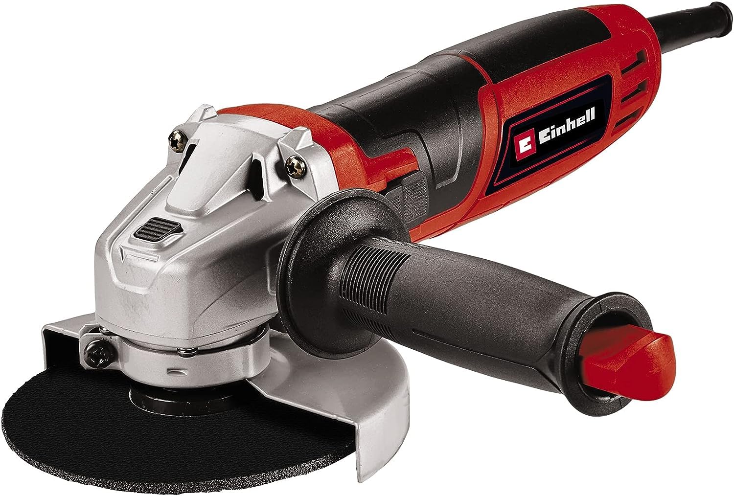 Einhell Angle Grinder 750W, 115mm, 4 Inch Grinder for Cutting, Grinding, Polishing and Sharpening, Soft Start, Spindle Lock, Additional Handle TC-AG 115/750