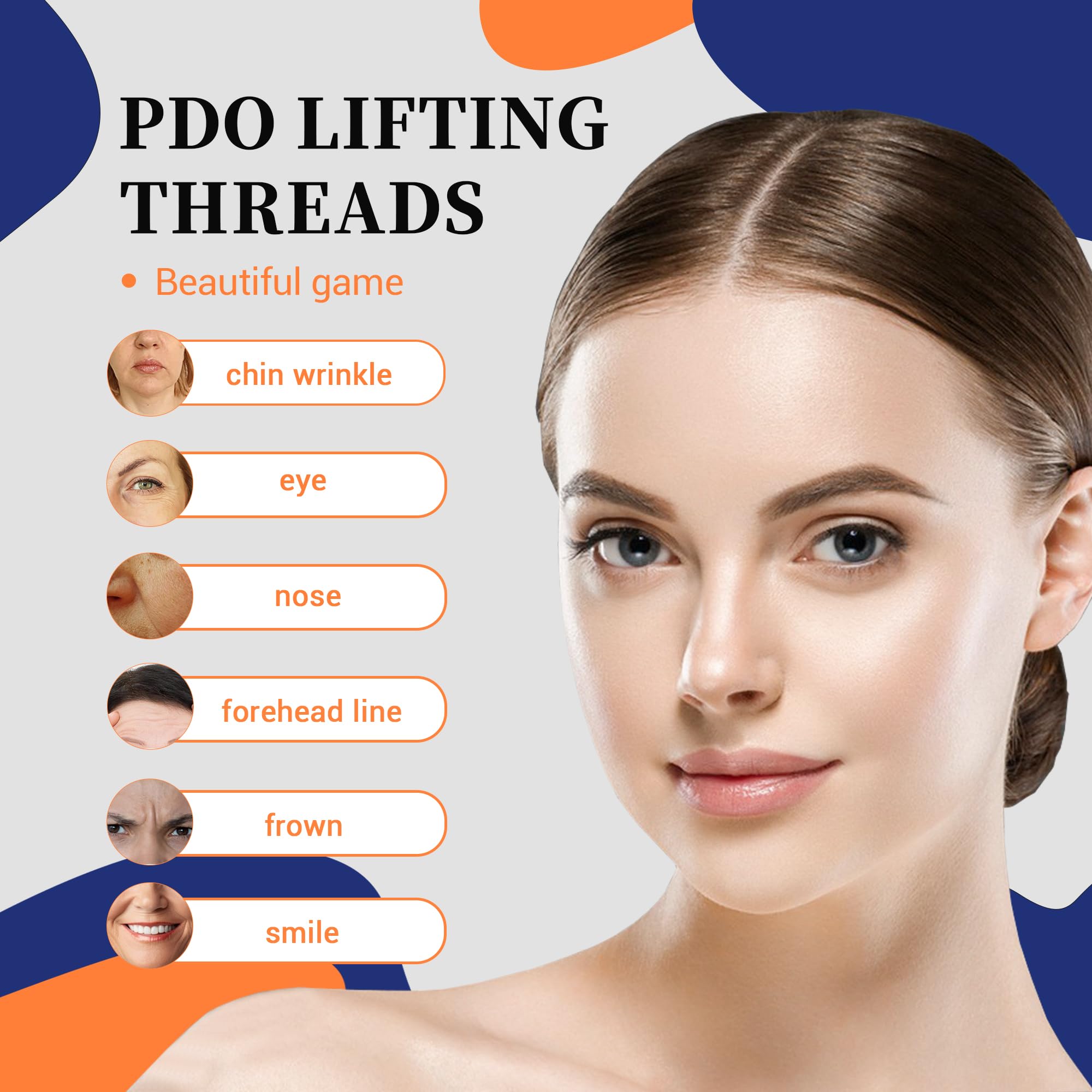 Pdo Threads Patterns Mua HYPOD Pdo Threads for Face Lift, Pdo Lifting Thread Whole Body Mono ...
