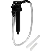 Pennzoil Gallon Fluid Transfer Pump, Hand Pump | Oil and Liquid Transfer for Gallon Bottles, with Hose and Pickup Pipe, Manual Plunger for Clean Refills