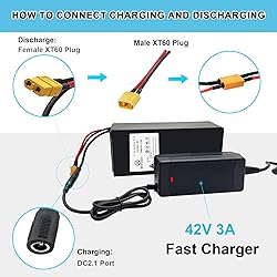 BtrPower 48V 20AH Lithinum ion Battery with 50A BMS