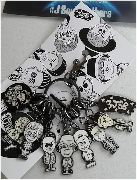 Amazon Co Jp 三代目 J Soul Brothers Naoto プロデュース メンプロ キーリング キーホルダー ストラップ イヤフォンジャック 今市隆二 登坂広臣 ホビー