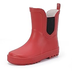 Hehainom Kids Rain Boots for Girls Waterproof
