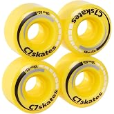 C SEVEN C7skates Premium Roller Skate Wheels (Lemonpop)
