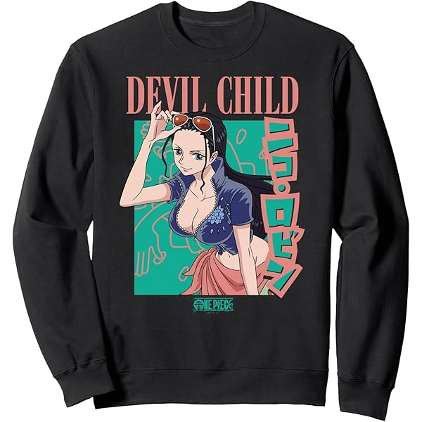 Amazon.com: One Piece Anime Retro 90's Devil Child Robin Tank Top