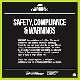 SOL 2 Pack 30cm Bungee Cord with Carabiner Clips Camping Luggage Tarp view 8