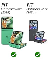 Vizvera for Motorola Razr 2025 Case with Hinge