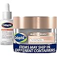 Cetaphil Vitamin C Serum, Dermatologist Tested, 1oz + Healthy Renew Skin Tightening Night Cream 1.7 Oz, Wrinkle Repair Cream for Face with Peptides, For Sensitive Skin, Fragrance Free, Bundle