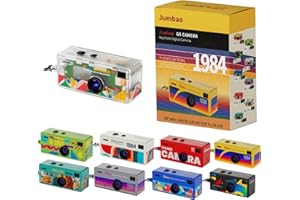 Jumbao G6 Keychain Digital Camera Blind Box (1PC) - Mini Digicam with 1080P Video, 0.96" LCD, Retro Film Simulation Style, 13