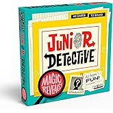 Buffalo Games Junior Detective Board Games for Kids 6-8, Family Board Games | Co-op Clue Solving, Hidden Clue Decoder, Quick Setup, Mystery Games, Fall Family Game Night, 2-6 Players, Trust-Based Play