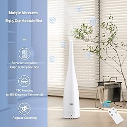 Elecameier Warm and Cool Mist Humidifier for