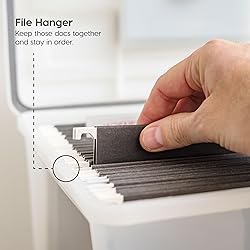 IRIS USA File Box WeatherPro Portable File