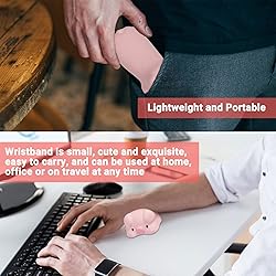 2Pcs Mouse Wrist Rest, CHUYI Cute Pig Shape