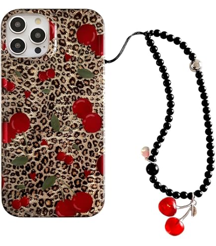 Coquette Handyhülle Für IPhone 16 (6,1") – Retro Disco Design Mit Leopardenmuster | TPU Stoßfest