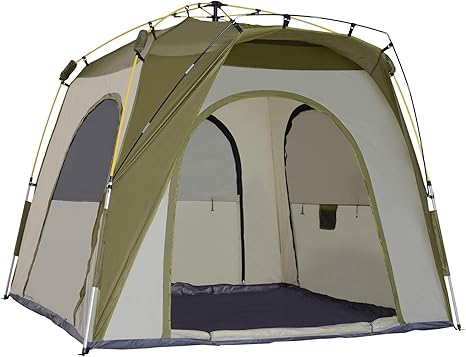 Outsunny Instant Automatic Camping Tent Outdoor Easy Pop Up Tent
