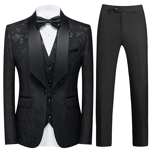 three piece suit coat pant amazon