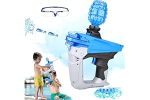 OKOIUM Electric Gel Ball Blaster Eco-Friendly Splatter Ball Blaster, Automatic Rechargeable High Speed Splatter Ball Toys, Full Auto Splat for Outdoor Games Toys Activities Shooting Game Party Favors