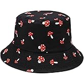 Xingzou Unisex Print Double Side Wear Reversible Bucket Hat