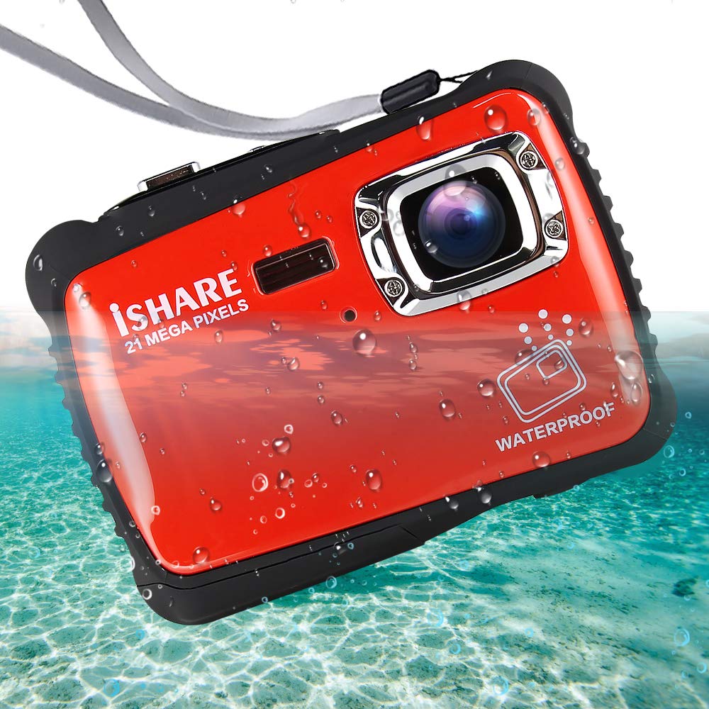 Waterproof Digital Camera for Kids, ishare Update