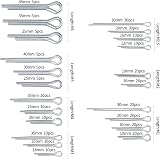 Jttxiu 290 Pcs Stainless Steel Cotter Pins Kit Assortment 24 Sizes view 3