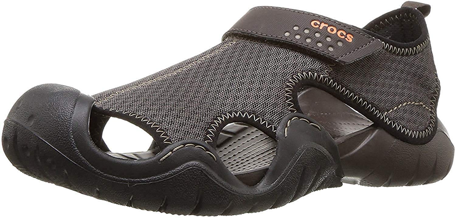 crocs men's swiftwater mesh water shoe