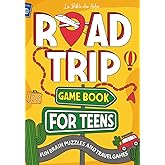 Road Trip Game Book for Teens: Fun Brain Puzzles and Travel Games for ages 12-16 on Long Journeys (Car and Airplane Activities to do Alone or with Others)