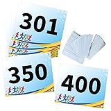 UISKOOPW Tyvek Race Bibs Running Numbers Bibs with
