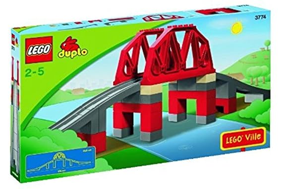LEGO Duplo 3774 - Eisenbahn Eisenbahnbrücke
