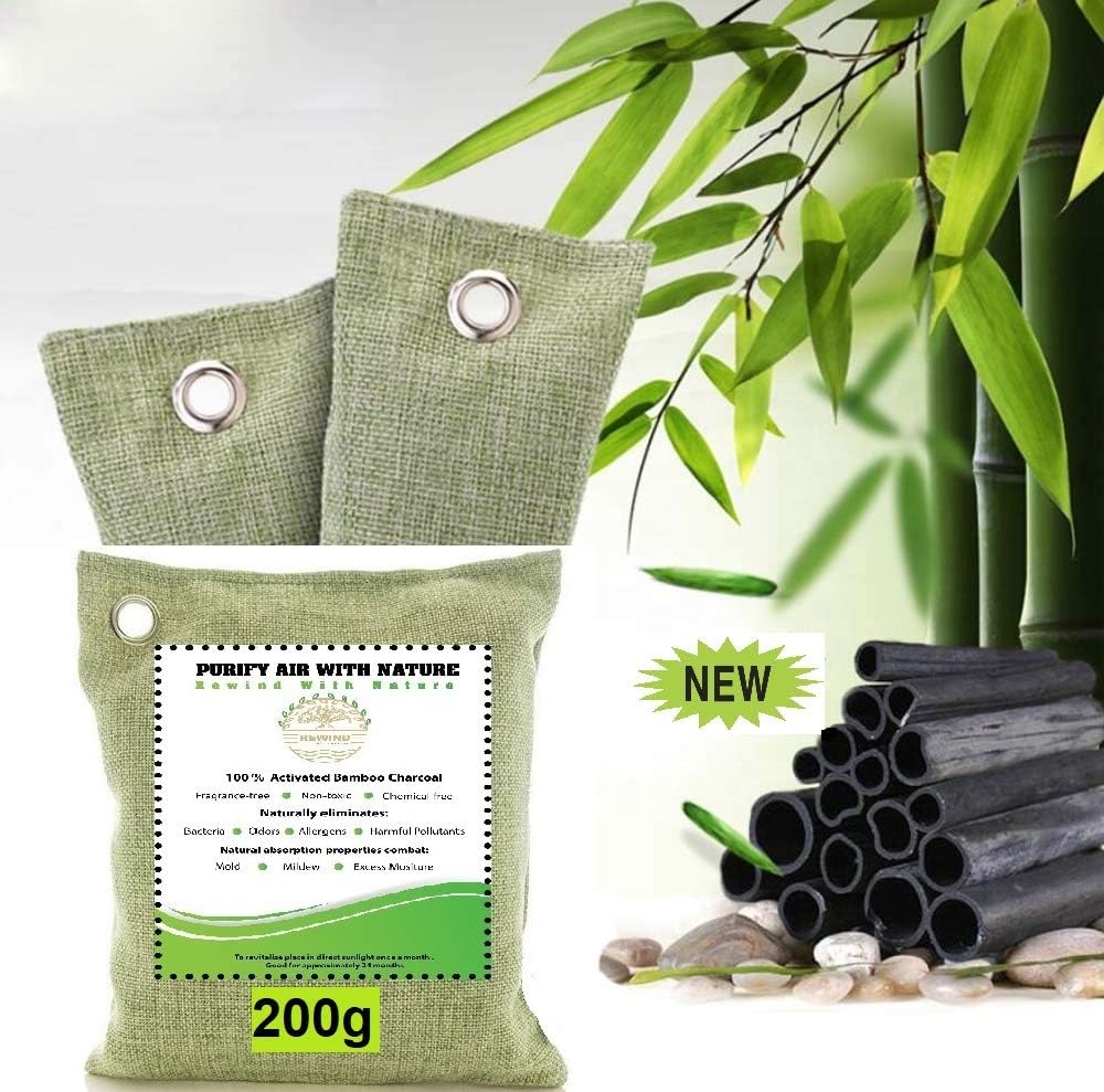 Charcoal Air Purifying Freshener Rewind Ecofriendly Natural Air