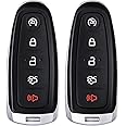 HelloAuto Key Fob for Ford Explorer Edge, for 2011-2015 Flex Taurus 2013-2019, for Expedition Focus Lincoln MKS MKT MKX Navigator Smart Remote Keyless Entry Programming M3N5WY8609, 2PCS