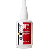 GluBoost MasterGlu Ultrathin &ndash; Ultra Clear Thin CA Glue for Wood and Guitar Finish Repair &ndash; Fast-Wicking Thin Super Glue with Fine Tip for Precision Control &ndash; 2 oz