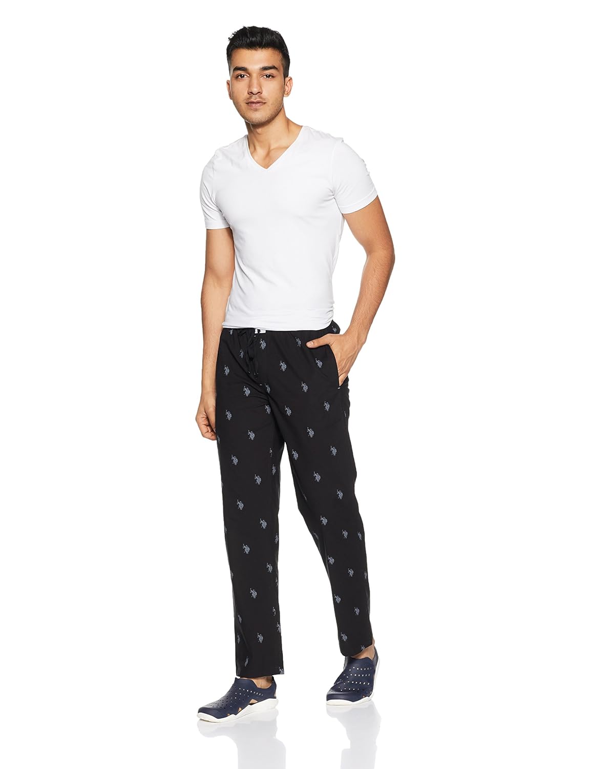 u.s. polo assn. men's cotton lounge bottom