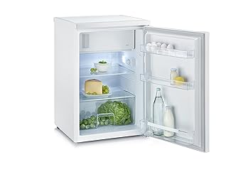 SEVERIN Tischkühlschrank mit Gefrierfach, 105L/14L, Energieeffizienzklasse A++, KS 9819, Weiß