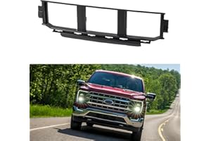 A & UTV PRO Front Bumper Lower Center Cover for 2021-2023 Ford F-150, Black Poly Front Bumper Grille