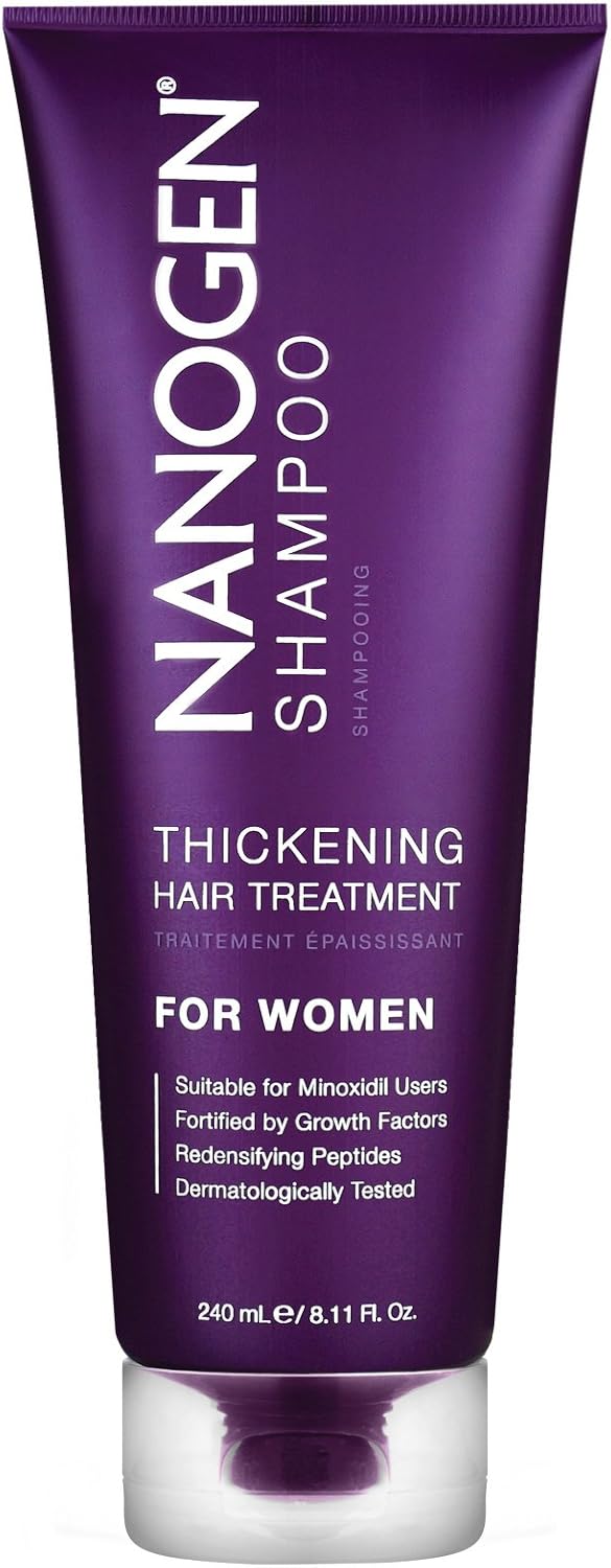 Nanogen Hair Thickening Treatments for Women Shampoo 240ml, 240 ml (Pack of 1)