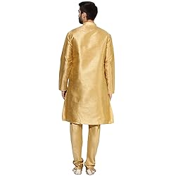 KISAH Men's Indian Biscotti Beige Benarasi Jute