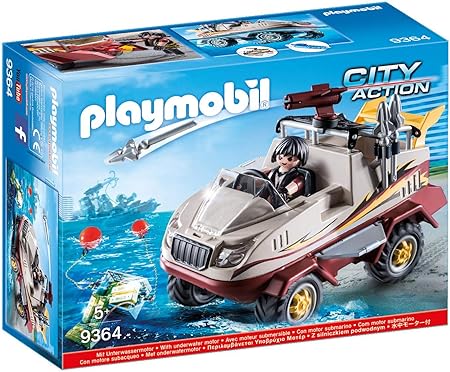 Amazon.com: PLAYMOBIL Amphibious Truck 