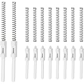 15 Pack Slide Spring Bolt Assembly for Eze Breeze 4 Track Windows Sliders | Slide Bolt Locks Inside Doors, Windows Door Sliding Bolt Gate Latch Replacement Parts