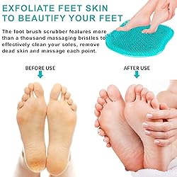 AWEIR Shower Foot Massager Scrubber Mat: Foot