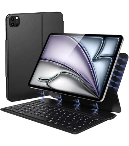 Amazon.com: Qulose Keyboard Case for iPad Air 11 inch (M3 2025/M2