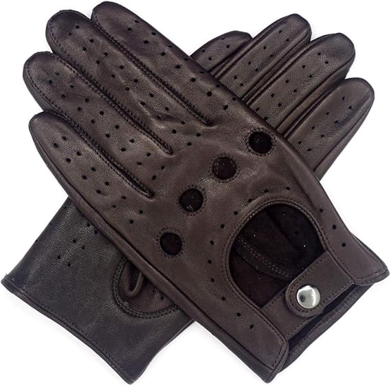 Harssidanzar Mens Leather Driving Gloves Lambskin Unlined GM026 Amazon