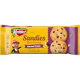 Keebler Sandies Oatmeal Raisin Cookies, Shortbread Cookies 17.02 Oz | Oatmeal cookies with raisins, shortbread cookies for sharing, dessert, home, office, tea or coffee