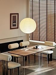 Huga Collective Washi Paper Ceiling Lamp 55a