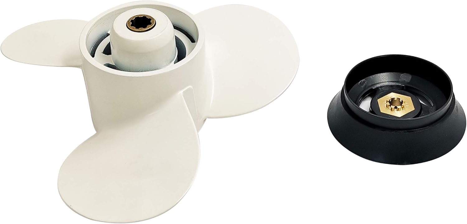 POLASTORM Aluminum Alloy Outboard 3 Blades High Thrust Propeller for